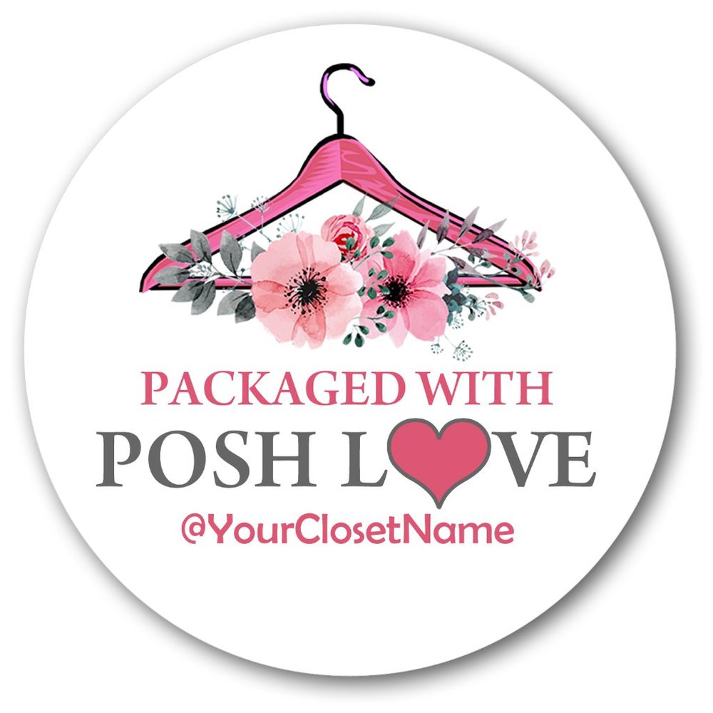 ♥️ 5x25 / 60 Thank Customized Circle Thank you Stickers 2" x 2"